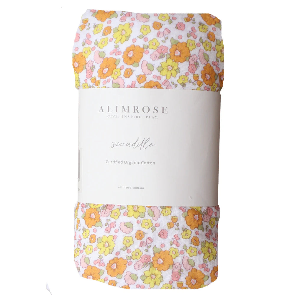 Muslin Swaddle Sweet Marigold - Alimrose