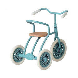 Abri Tricycle for Mouse Petrol Blue - Maileg