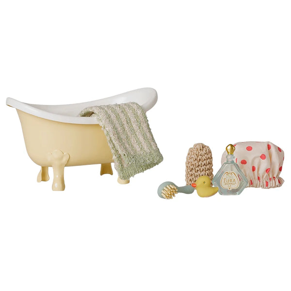 Bathtub Set Mouse Yellow - Maileg