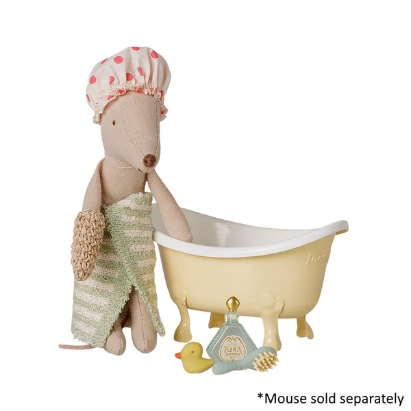 Bathtub Set Mouse Yellow - Maileg