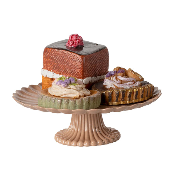 Cakes And Cake Stand Mini - Maileg
