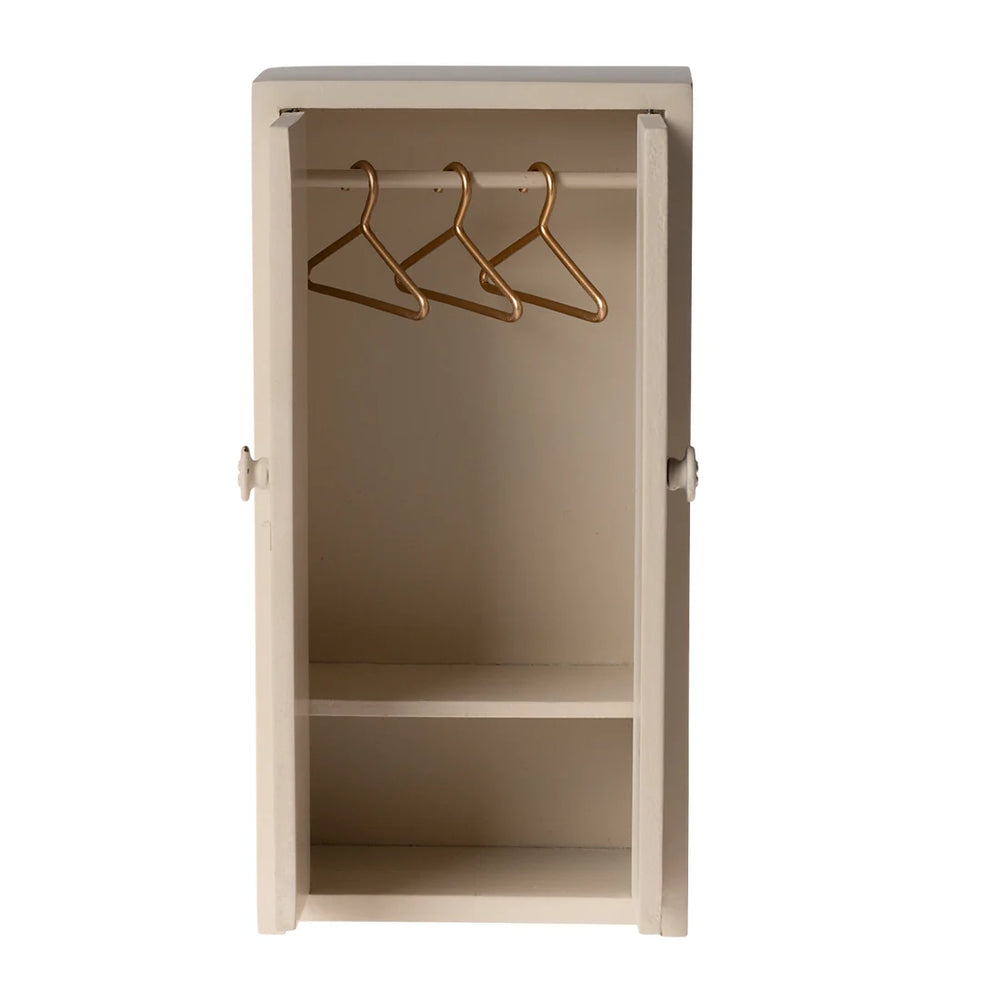 Wooden Mouse Closet Cream - Maileg