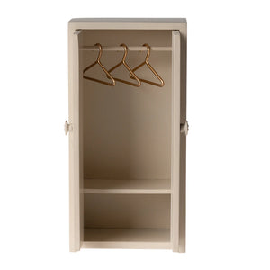 Wooden Mouse Closet Cream - Maileg