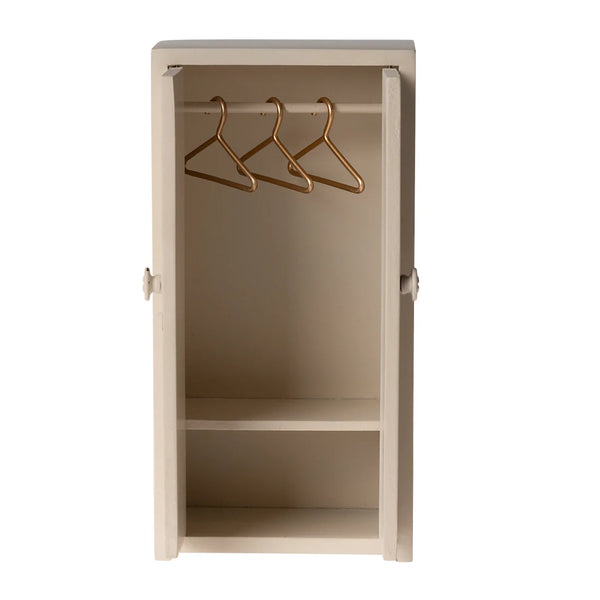 Wooden Mouse Closet Cream - Maileg