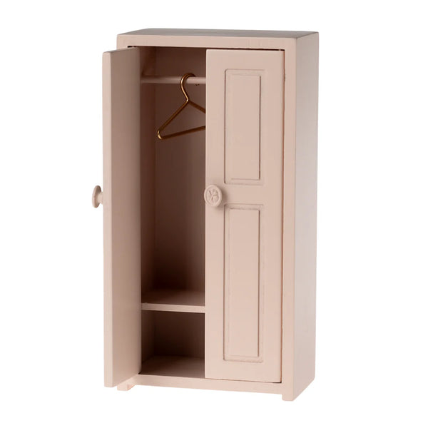 Wooden Mouse Closet Light Rose - Maileg