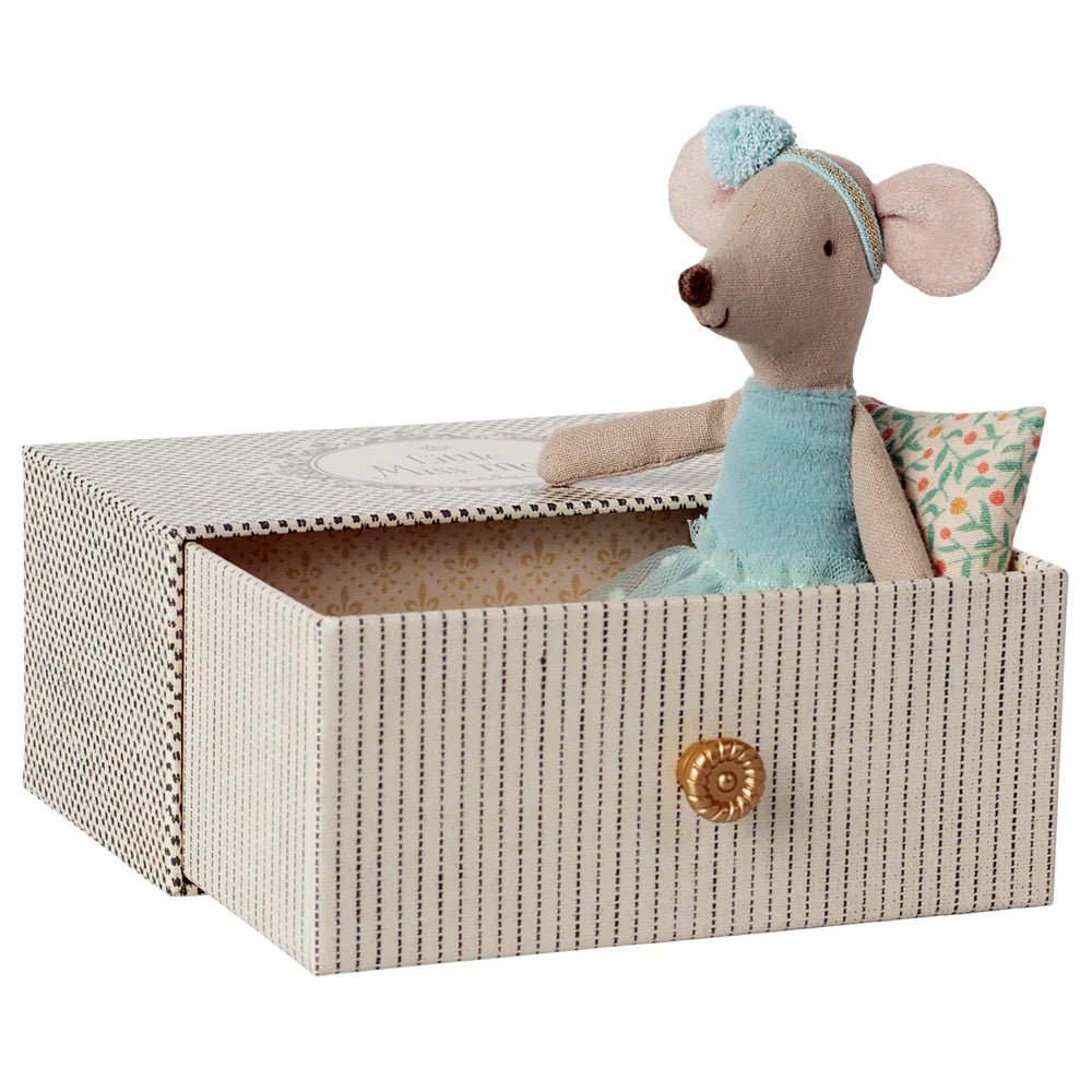 Dance Mouse in Daybed Little Sister - Maileg