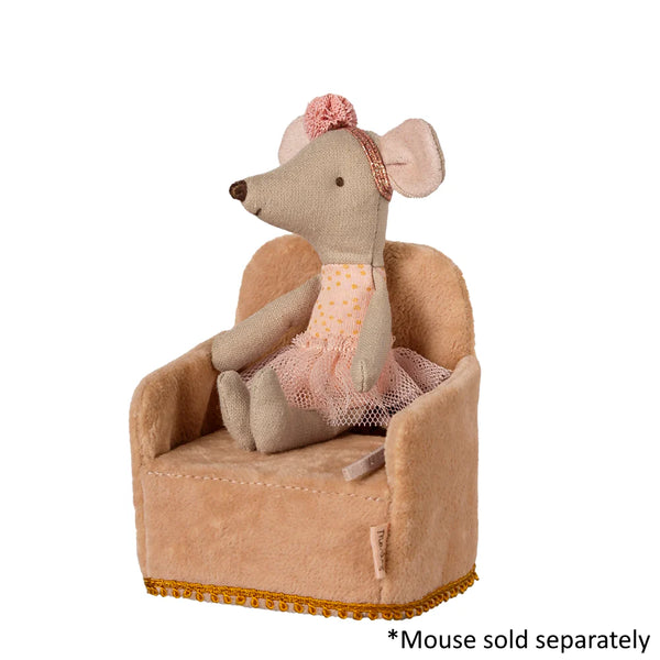 Folding Chair Mouse Powder - Maileg