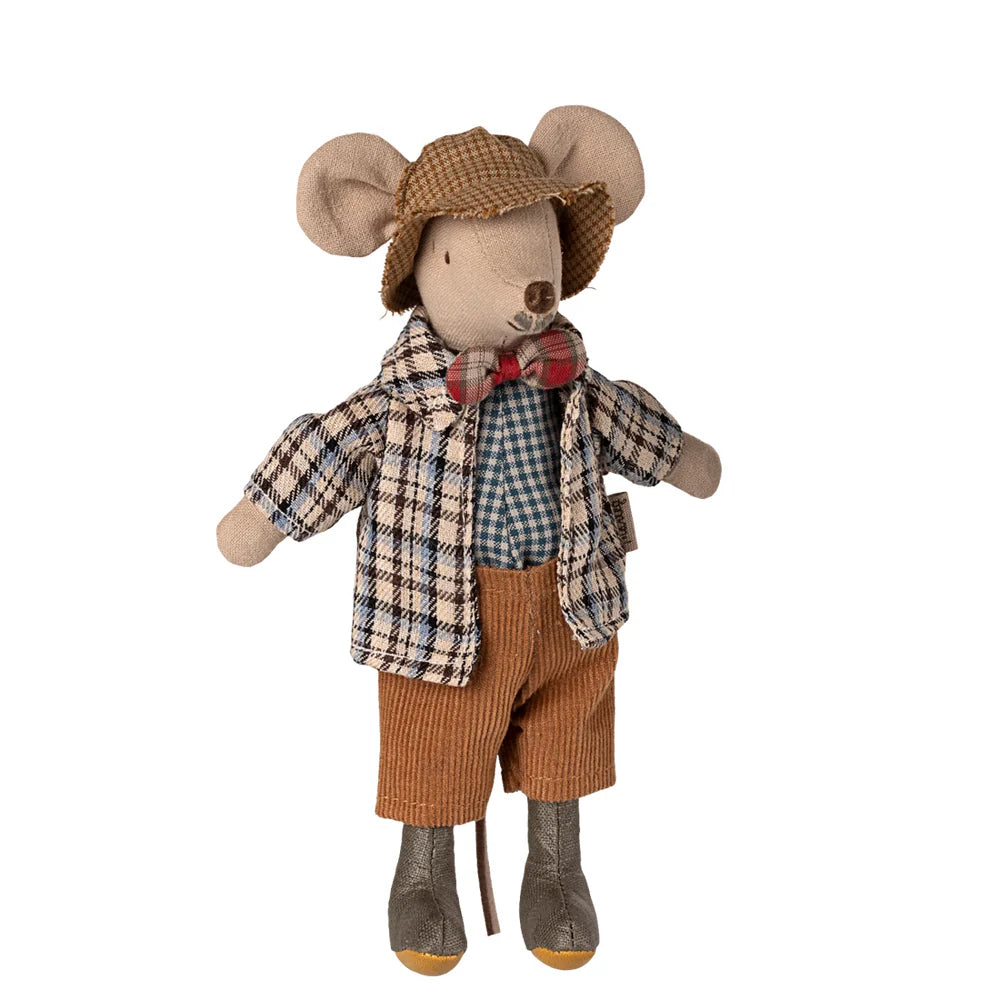 GrandDad Mouse with Bowtie - Maileg