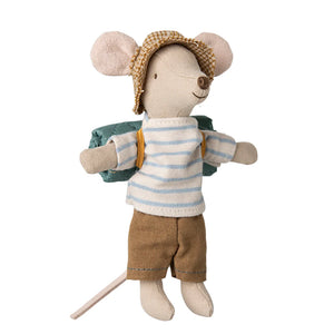 Hiker Mouse Big Brother Stripes - Maileg