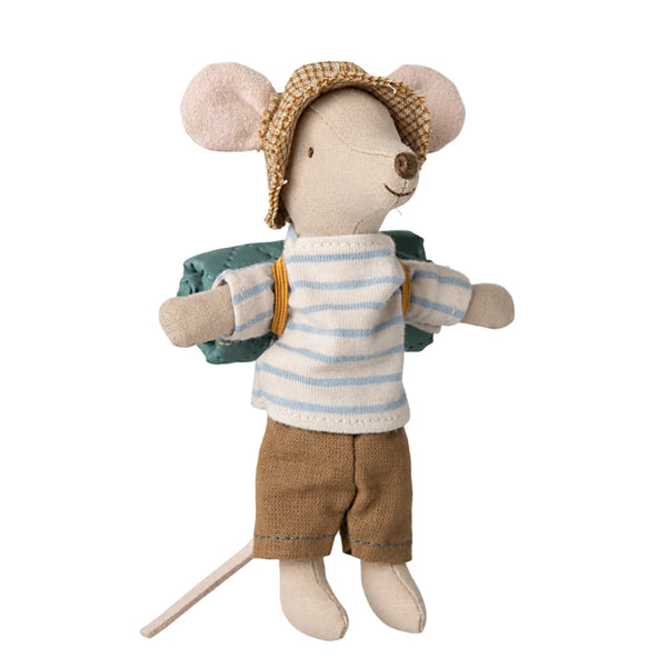 Hiker Mouse Big Brother Stripes - Maileg