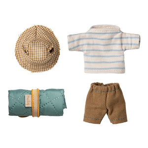 Hiker Mouse Big Brother Stripes - Maileg