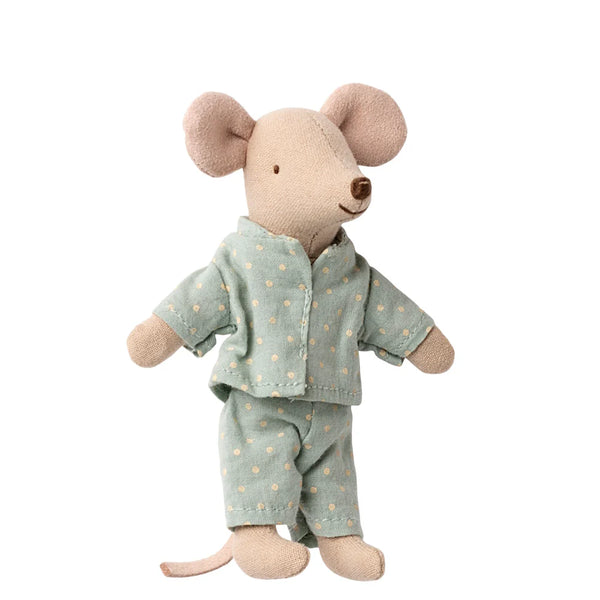 Little Brother Mouse in Box 2025 - Spotty Pyjamas - Maileg