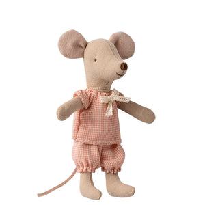 Little Sister Mouse in Matchbox 2025 - Pink Pyjamas - Maileg