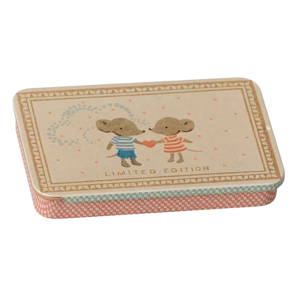 Metal Box Sliding Lid Mice - Maileg