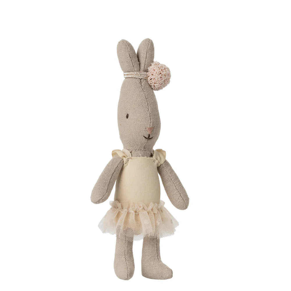 Rabbit Micro Ballet Suit and Skirt Cream - Maileg