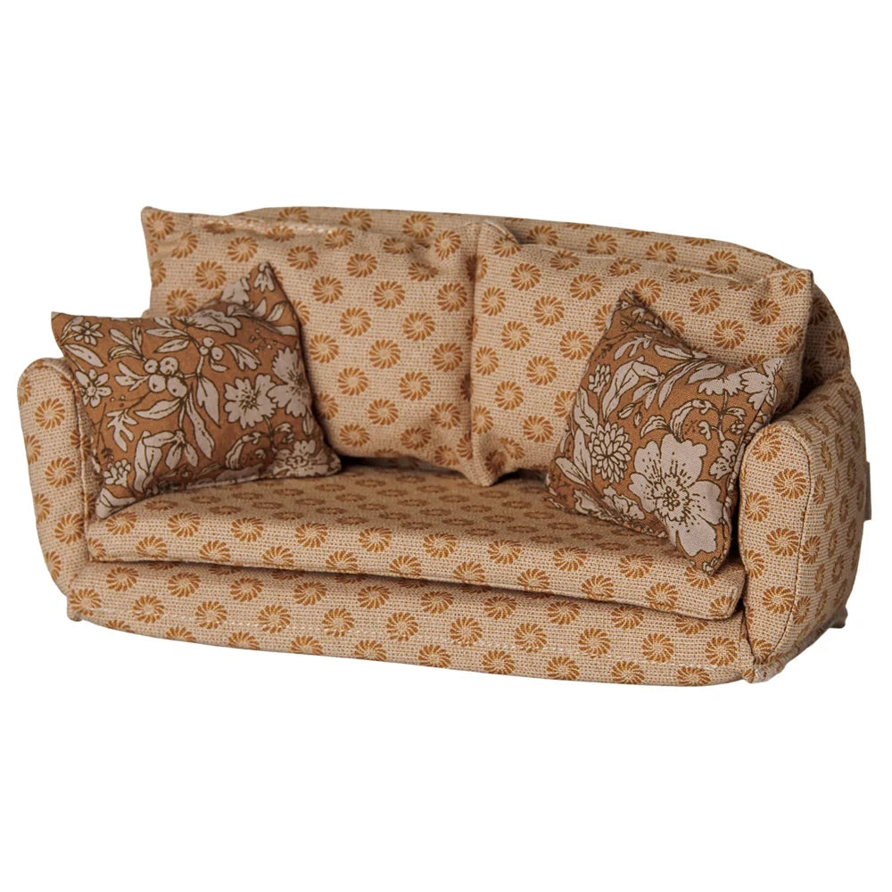 Sofa Bed Mouse Large Ocher - Maileg