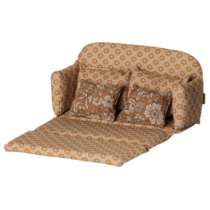 Sofa Bed Mouse Large Ocher - Maileg