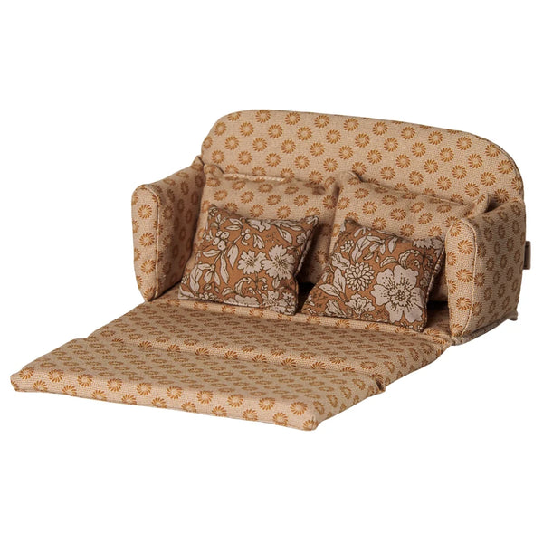 Sofa Bed Mouse Large Ocher - Maileg