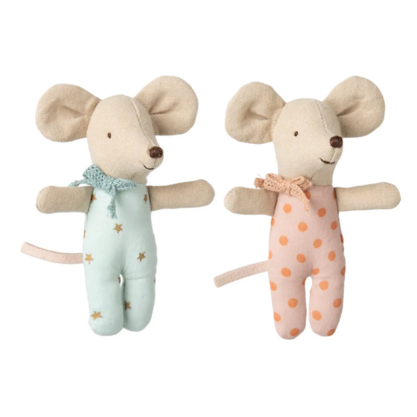Twins Baby Mice in Matchbox - Maileg