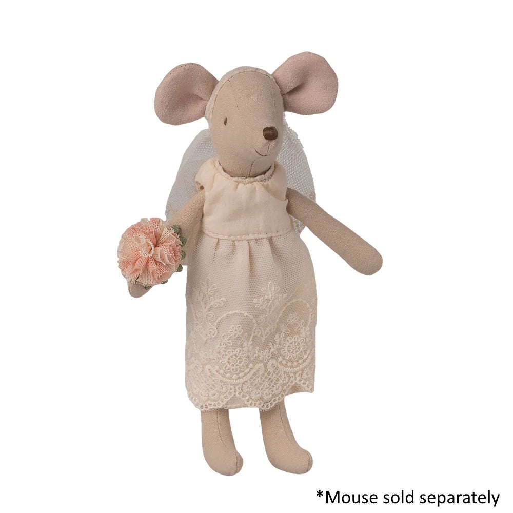 Wedding Dress Mum Mouse - Maileg