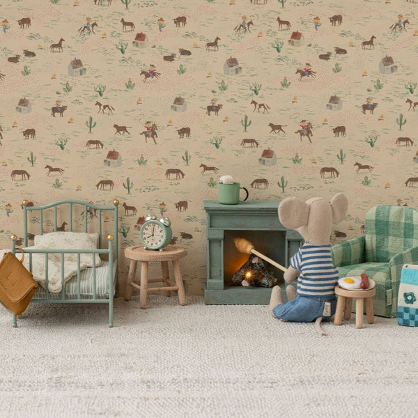 Miniature Fireplace Blue - Maileg