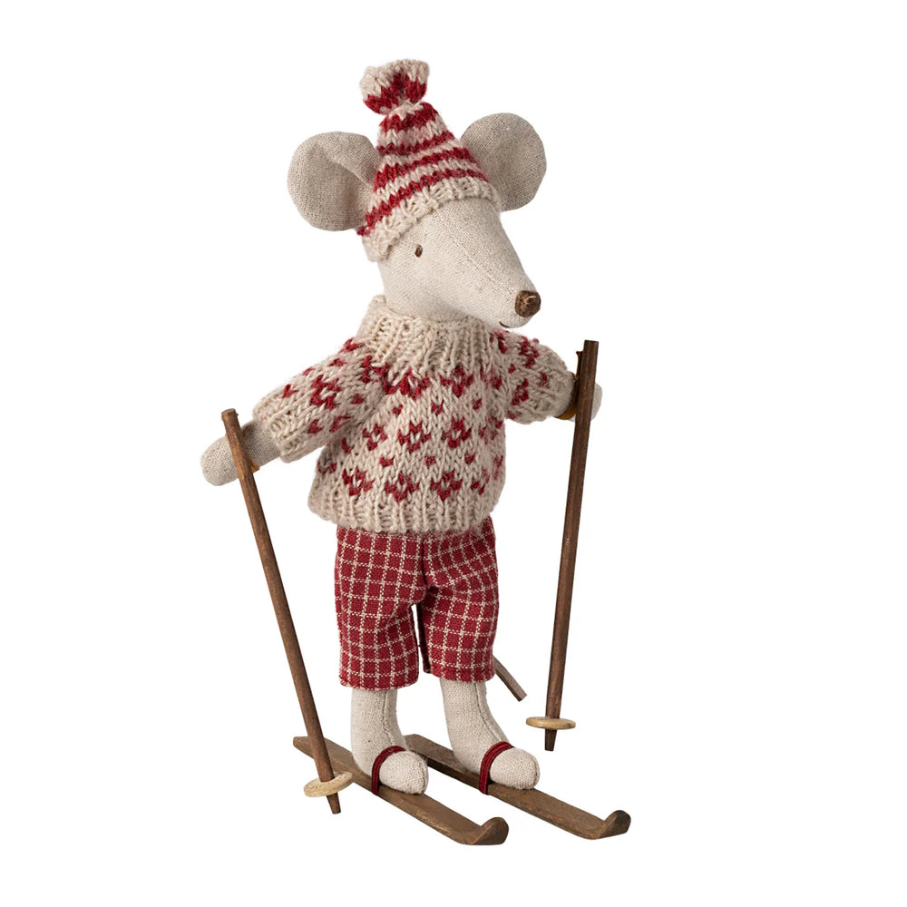Winter Mouse Mum Ski Set - Maileg