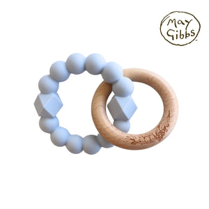 Moon Teether - May Gibbs Soft Blue - Jellystone