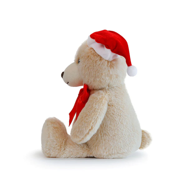 Theo Christmas Bear Soft Toy - Medium - OB Designs