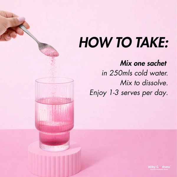 Mixed Berry Hydration Boost | 10 Single Serves - Milky Goodness
