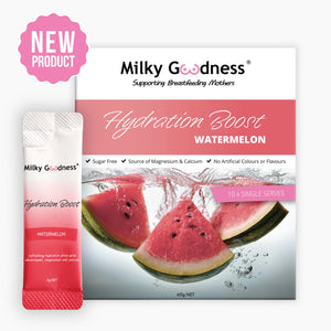 Watermelon Hydration Boost | 10 Single Serves - Milky Goodness