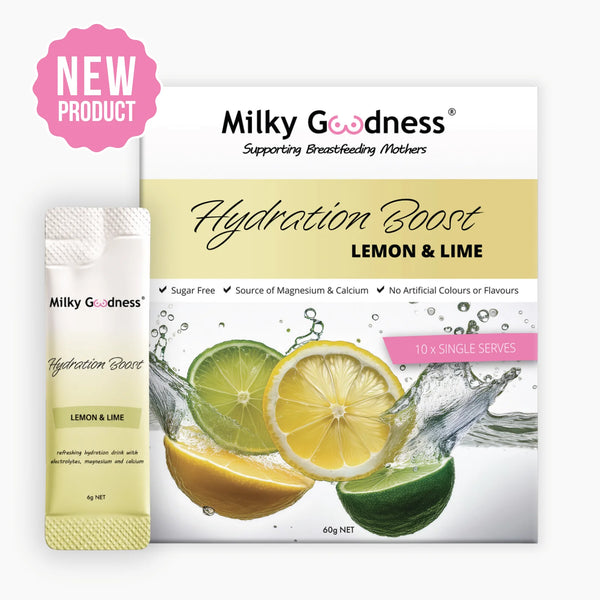 Lemon Lime Hydration Boost | 10 Single Serves - Milky Goodness