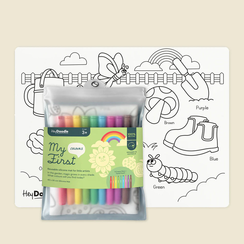 My First Colours Colouring & Doodle Mat - Hey Doodle