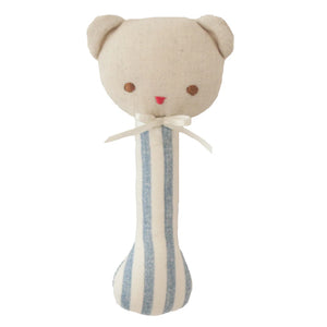 Ted Stick Rattle Chambray Stripe - Alimrose