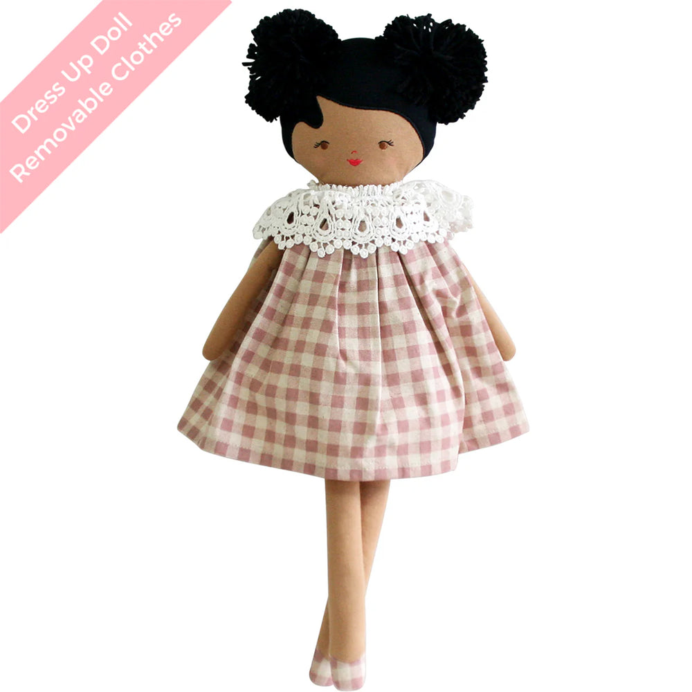 Aggie Doll Rose Check - Alimrose