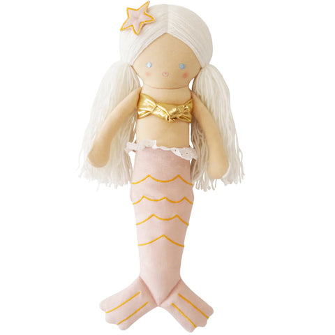 Mila Mermaid Doll 44cm Pink - Alimrose