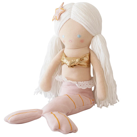 Mila Mermaid Doll 44cm Pink - Alimrose