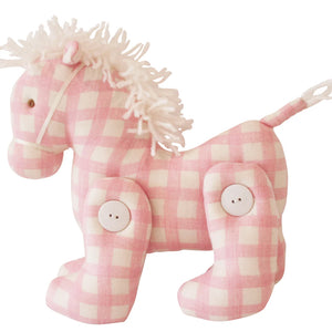 Jointed Pony Pink Check - Alimrose