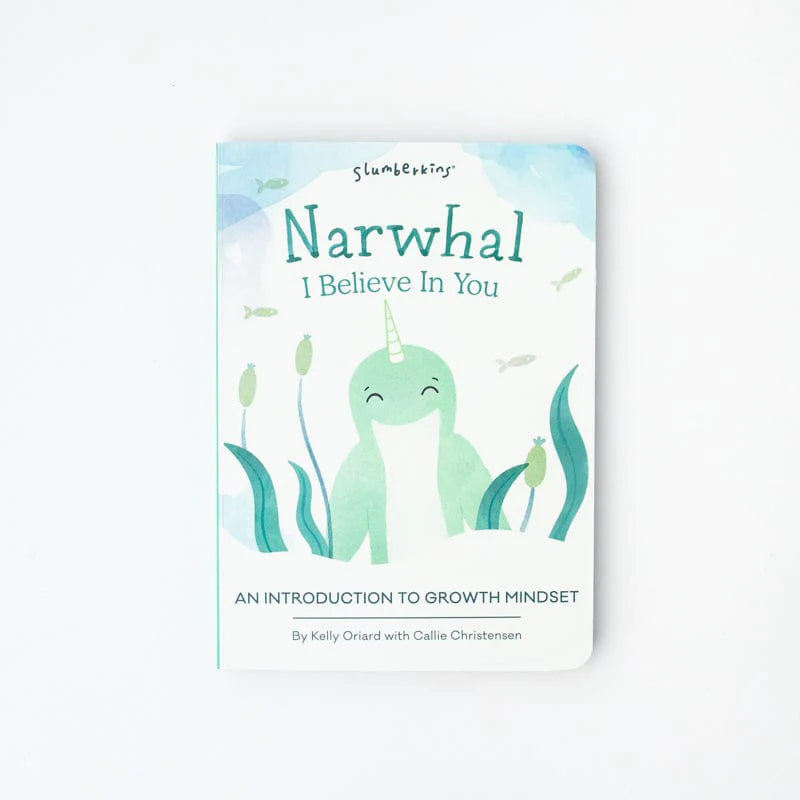 Narwhal, I Believe In You Board Book - Slumberkins