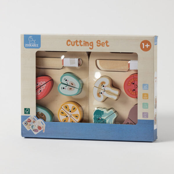 Wooden Farm Fun Train Set - Zookabee