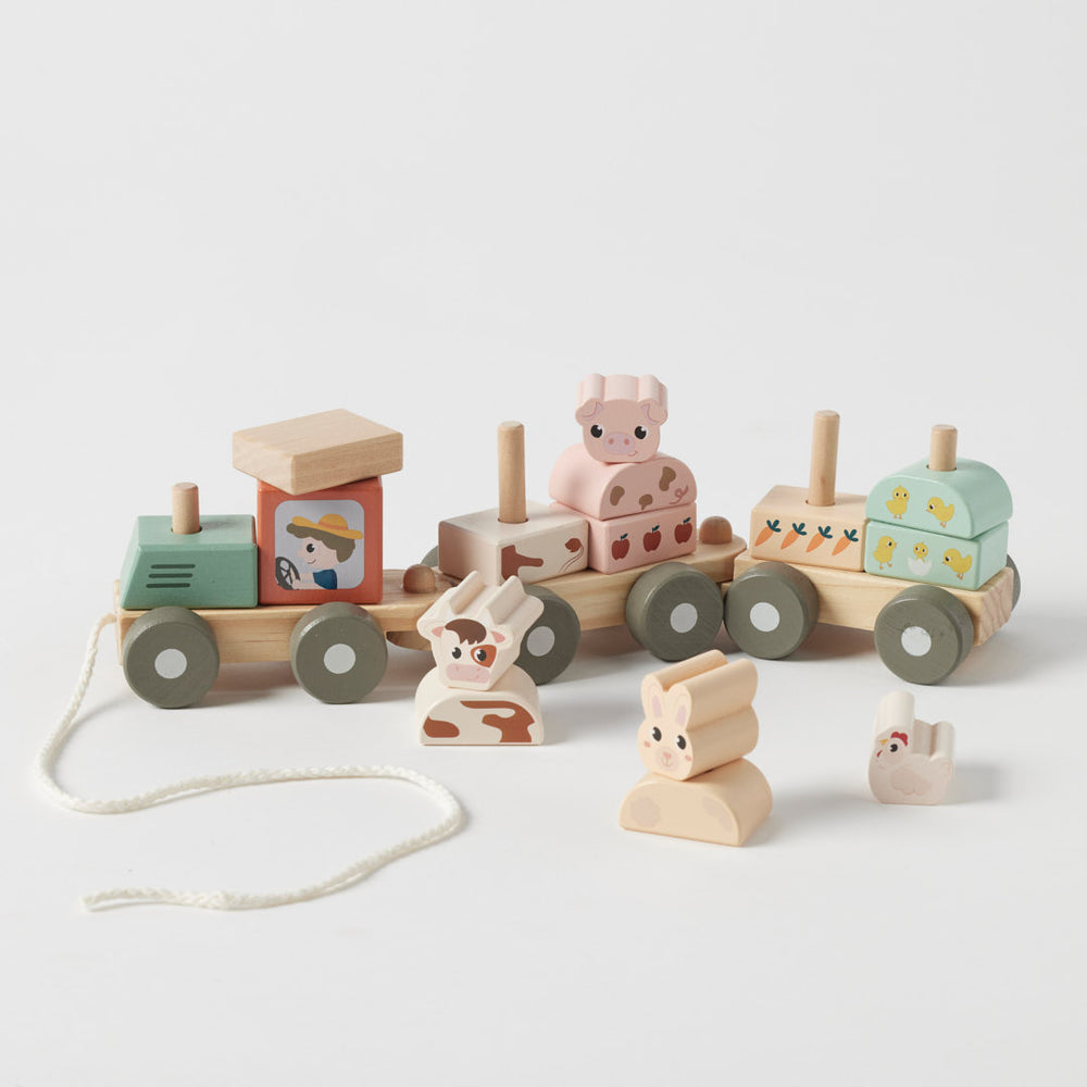 Animal Stacking Train - Zookabee