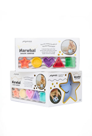 Narwhal Shape Sorter - Jellystone