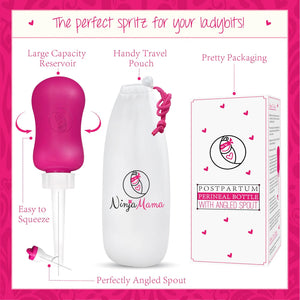 Peri Bottle for Postpartum Care - Ninja Mama