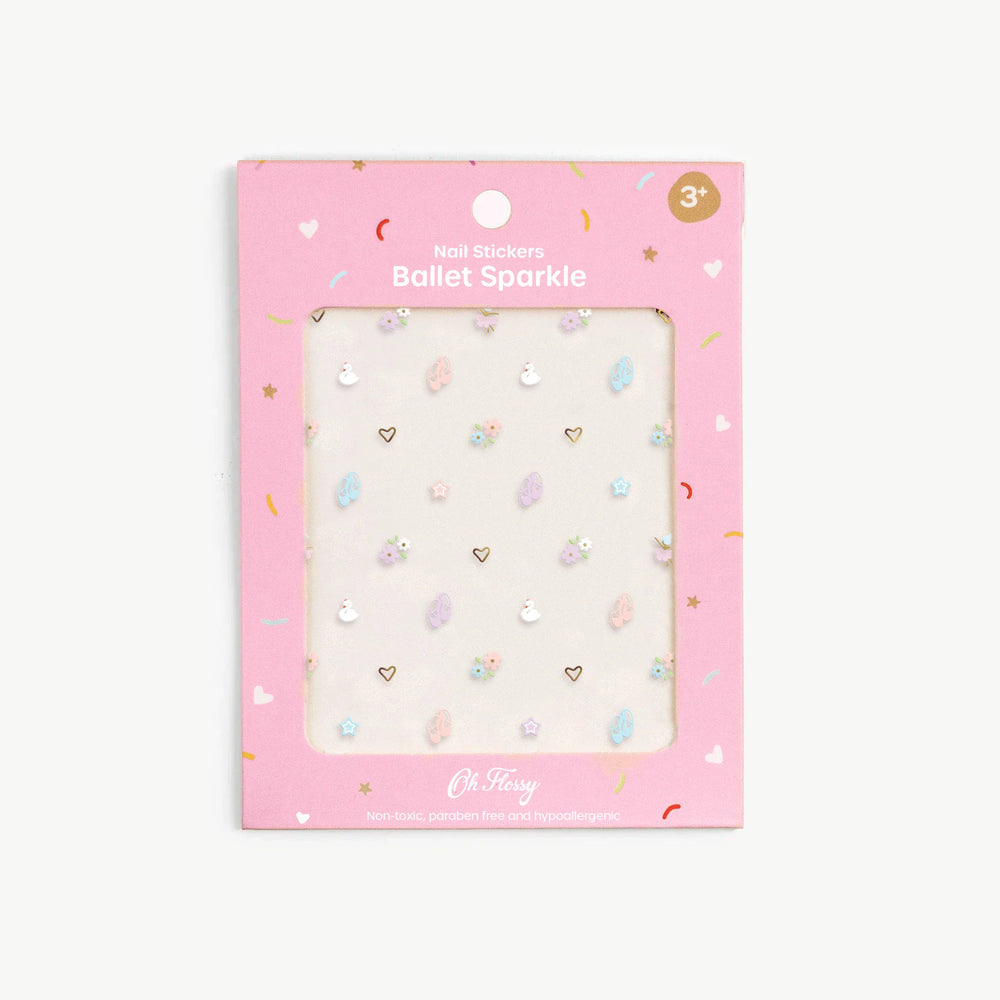 Nail Stickers - Ballet Sparkle - Oh Flossy