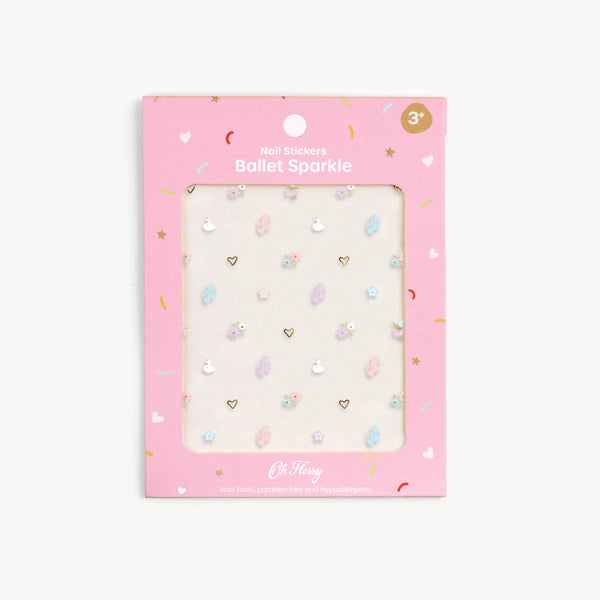 Nail Stickers - Ballet Sparkle - Oh Flossy