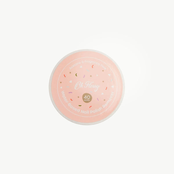 Water-Based Nail Polish Remover Wipes - Oh Flossy