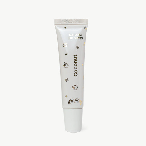 Individual Natural Lip Gloss - Coconut - Oh Flossy