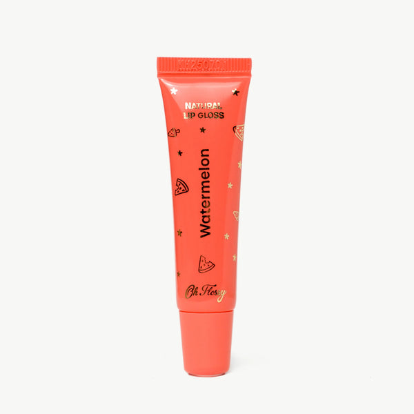 Individual Natural Lip Gloss - Watermelon - Oh Flossy