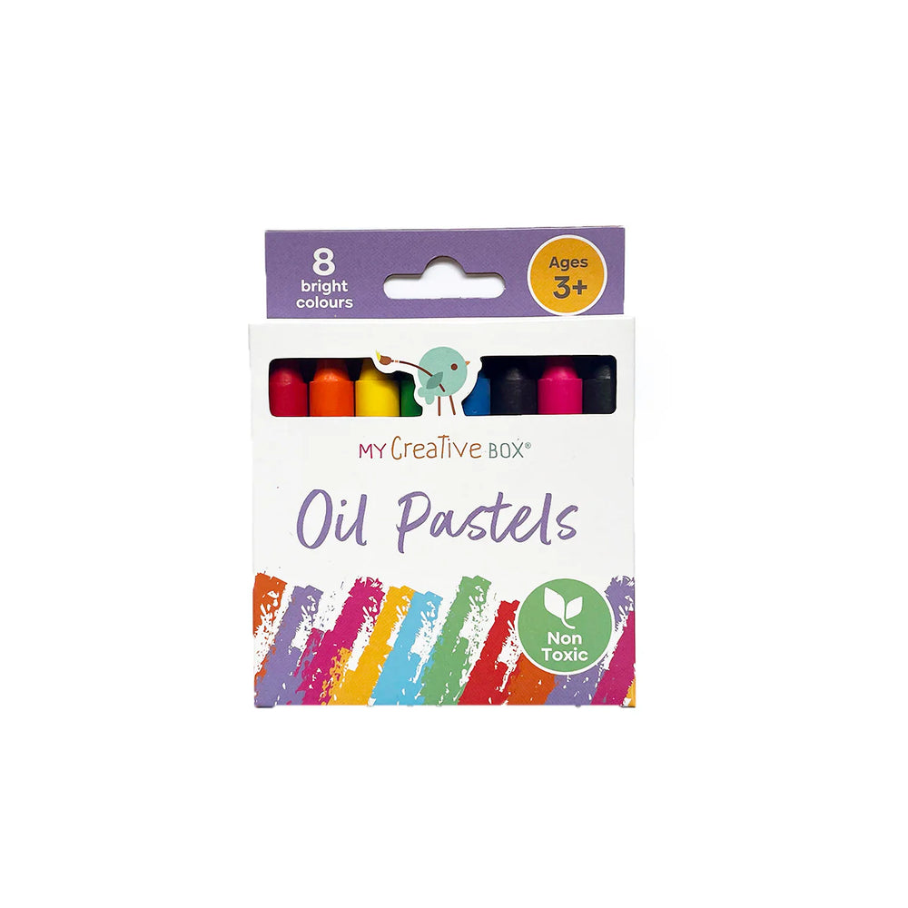 Oil Pastels | Non Toxic Set Of 8 - My Creative Box