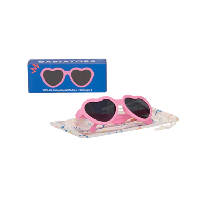 Original Pink Heart Sunglasses - Bubblegum - Babiator Sunglasses