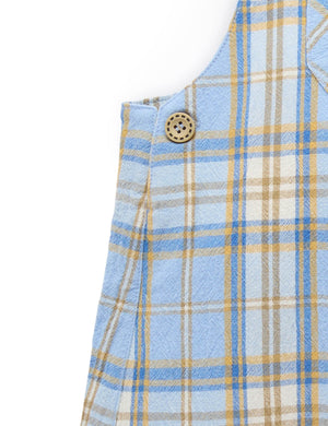 Check Overalls - Pure Baby